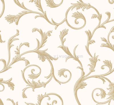 The classic flower type to see PVC style wallpaper wallcovering