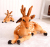 Simulation plush toys in sika deer Fawn figurine child birthday gifts