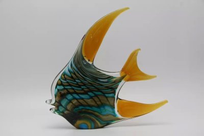 Handmade glass Dolphin crafts home decoration ideas gifts decorative ornaments