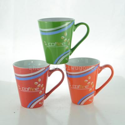 Ceramic coffee cups mugs set OEM customized advertising Cup