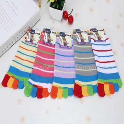 Five finger socks thin colored fingers of fashion socks for men and women socks