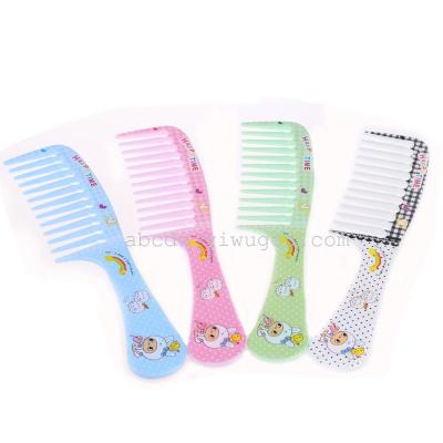 Cartoon bunny comb comb hair comb-tooth plastic comb