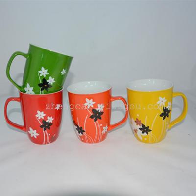 Ceramic glazed coffee cups mugs OEM customized OEM MUG