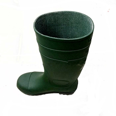 Italian Foreign Trade Rain Boots Men's High Boots Work Shoes Acid and Alkali Resistant Waterproof Non-Slip Rain Boots