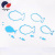 New creative home stereo 3D bubble fish wall decorative wall stickers mural decoration 0355
