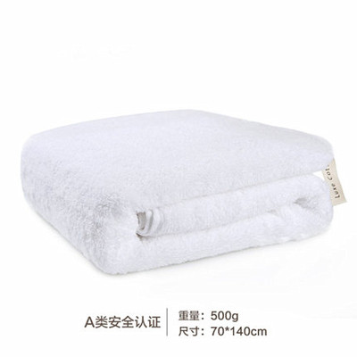 It is a Chenlong hotel sauna foot bath towel white bath towel cotton hotel