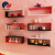 At right angles to an l-shaped wall mount racks on the wall storage rack creative grid JH-1523