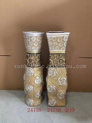 2015 new 24-inch vases for roses, daisies, Golden Sands