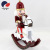 Walnut Rocking Horse Hand-Painted Wooden Nutcracker Crafts Decoration Decoration Gifts Bj1402