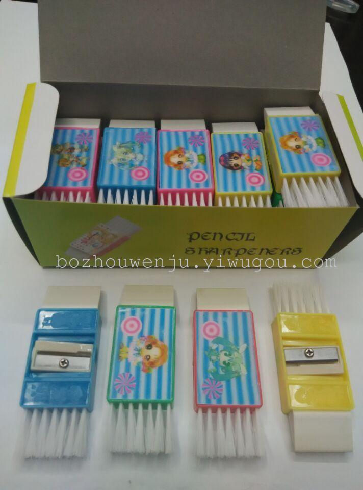 三维立体卷笔刀  三合一卷笔刀  厂家直销  可定做