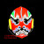 Mask, party mask, facial makeup of Beijing Opera masks