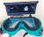 Welder Protection Welding Eye Protection Double Adjustable Goggles Dual-Purpose Black and White Lens Double-Layer Protection Welding Glasses