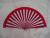 7 inch 9 inch Spain between yin and Yang lacquer wood fan