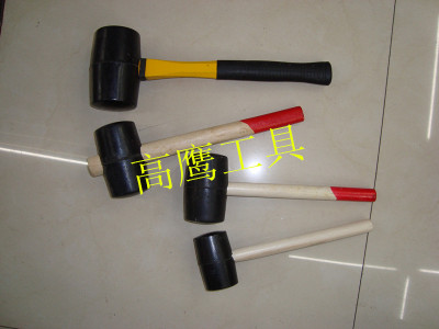 Rubber hammer plastic bag axe with wooden handle axe's hammer slege hammer claw hammer hammer Unicorn