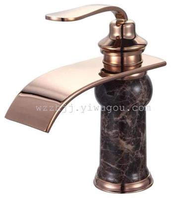All the leading high-end luxury copper jade washbasin leading Guangdong electroplating polishing