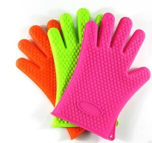 Silicon glove oven glove silicone baking tools microwave oven Mitt