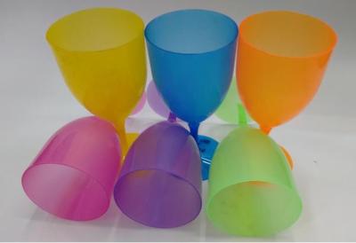 Factory Direct Sales Goblet Plastic Goblet Red Wine Glass Foreign Trade Goblet Export to South Africa