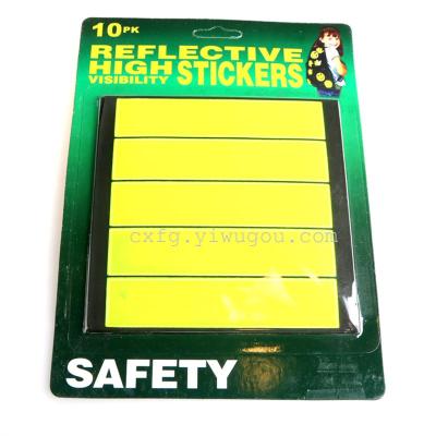 Reflective material bike safety reflective car stripes stickers