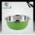 colorful stainless steel basin soup basin rice bowl water basin