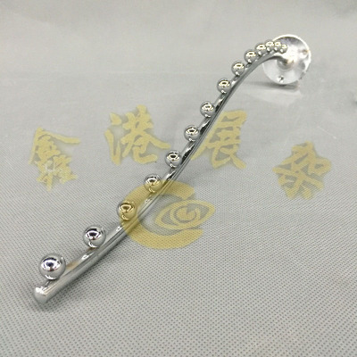 On the wall 14 beads hook line diameter 8mm hardware fittings on the wall hanging clothes rod