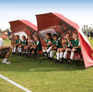 户外沙滩伞多功能钓鱼帐篷露营球队篷