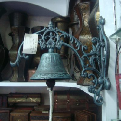 Western rustic cast iron door bell