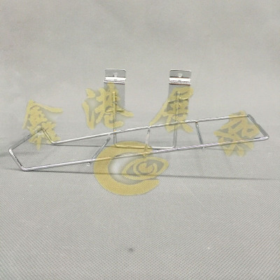 T-piece grooved surface of plate hanging shoe rack shoe store electroplate optional color spray paint