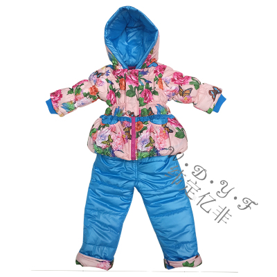 Ali, Yiwu purchasing new popular printed silk hooded girls strap two piece suit