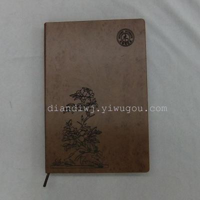 Upscale pierced wooden Notepad business promotional gifts can be customized