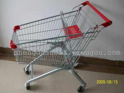 180 euro 100 trolleys filled the cart there is an folding metal shopping cart