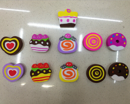 佳新多色大寿司仿真食物橡皮檫，厂家直销