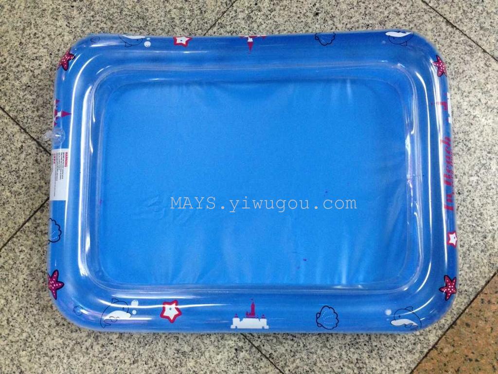 充气沙盘PVC充气玩具45*60 混色