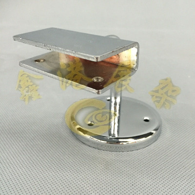 "Xin Hong Kong exhibition" foot glass shelf clamp pipe connection-factory outlet
