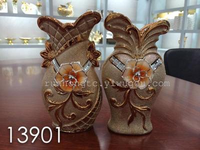 Factory outlets more than 8 inch plating ceramic vase crafts home decorations