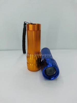 Hot-selling aluminum alloy flashlight with small flashlight telescopic focus flashlight outdoor lighting.