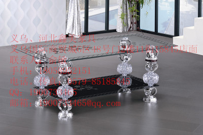 Tea cabinet manufacturers selling tempered glass coffee table glass table TV cabinet table aluminum