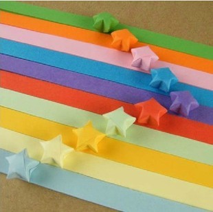 Color Single 90 Pages 10 Colors Stars Star Paper Card Paper