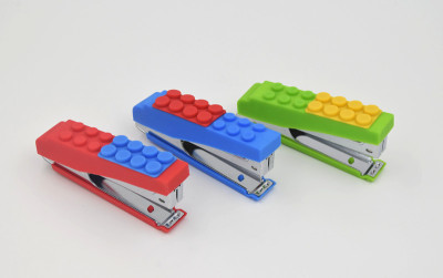 Creative LEGO silicone staple DIY mini stapler staple