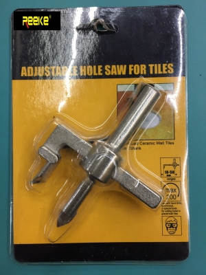 Adjustable ceramic tile opener aircraft type ceramic tile drill saw