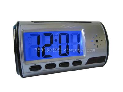 Remote controlled electronic clock camera