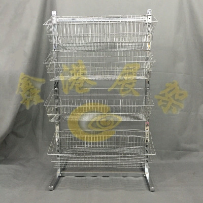 38 groups of double large capacity storage basket rack storage storage rack supermarket display rack