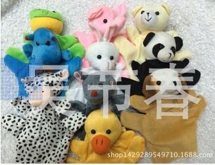 10 animal hand puppet doll parent-child puzzle interactive hand puppet storytelling plush toy