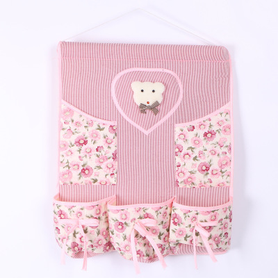 Direct selling Hot style Garden style hanging Bag Creative Cartoon Cloth hanging Bag Coco Bear Storage Bag Spot