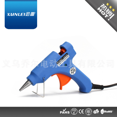 [factory direct selling] supply quick thunder hot sale 20W handy and practical mini glue gun hot glue gun