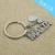 Diamond jewelry key ring alloy key ring metal key ring