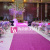 Haiyun wedding props wholesale wedding stage wedding venue layout of the runway pearl carpet.