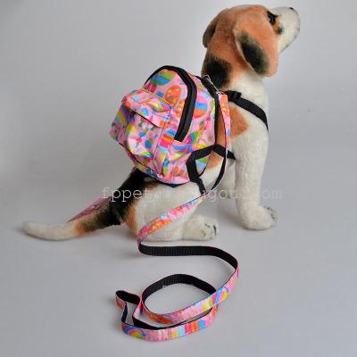 Dog bag portable dog pet bags Backpack Backpack comes with leash pet supplies