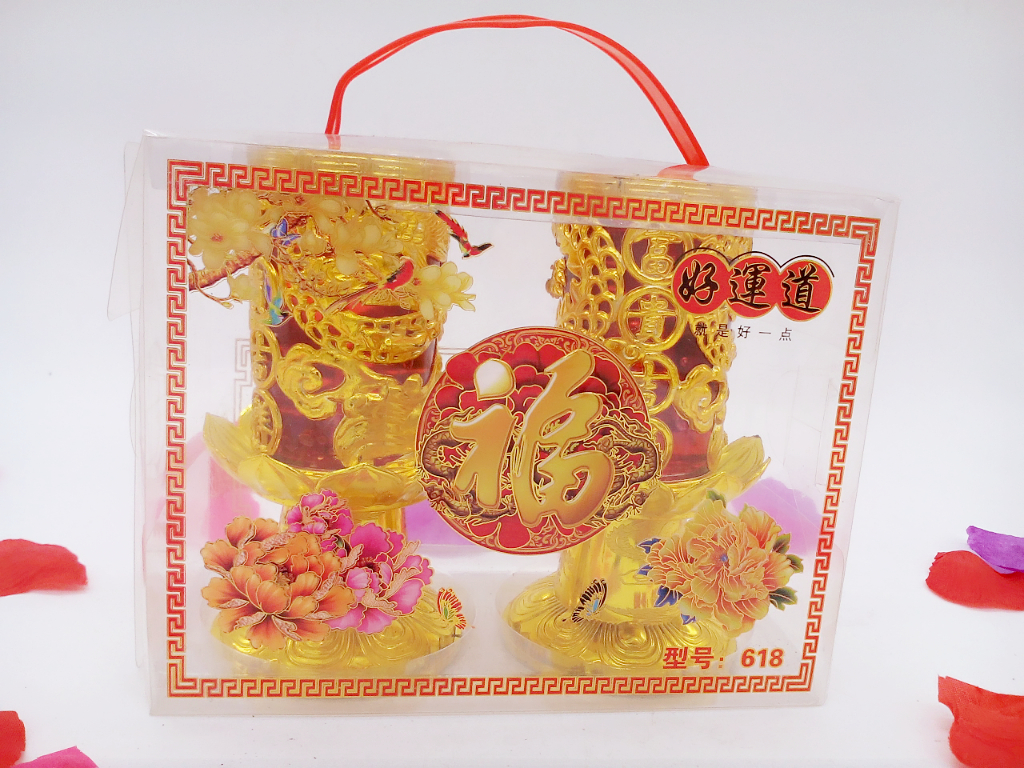 喜庆蜡烛龙凤蜡烛