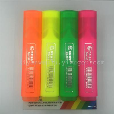 DH-102 fluorescent pen, single head fluorescent pen