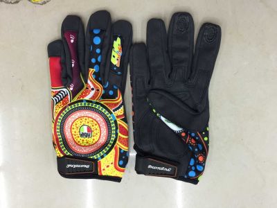 Professional production of racing gloves
